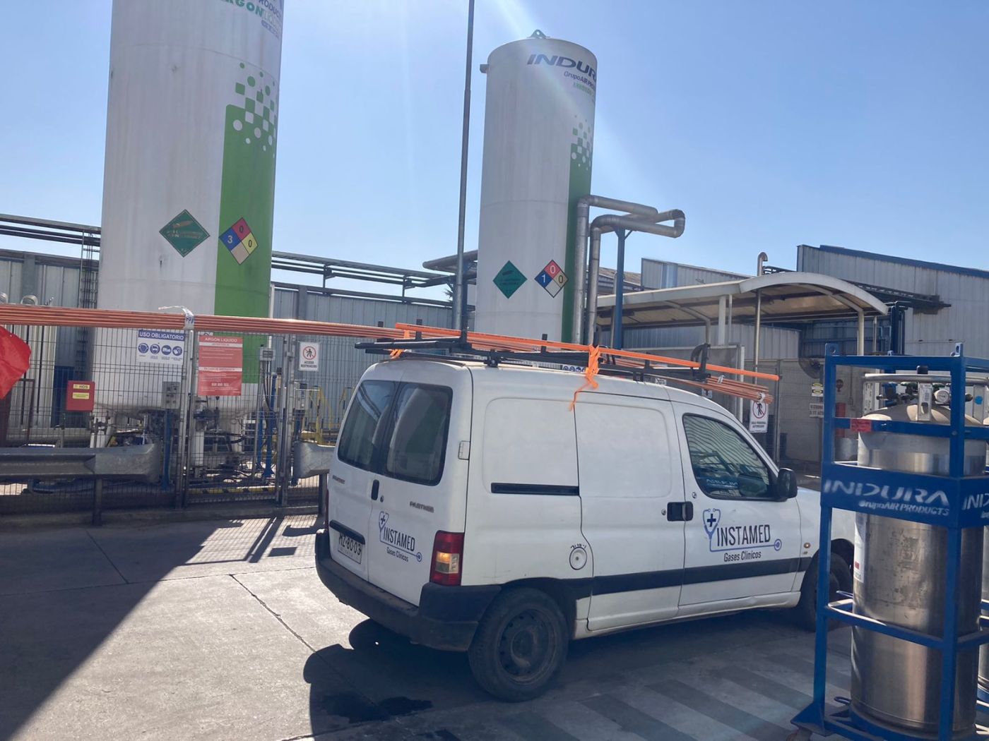 Instalaciones exteriores y equipo de terreno Instamed